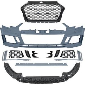 Pára-choques Dianteiro para Audi A3 Berlina/Sportb./Cabrio 12-16