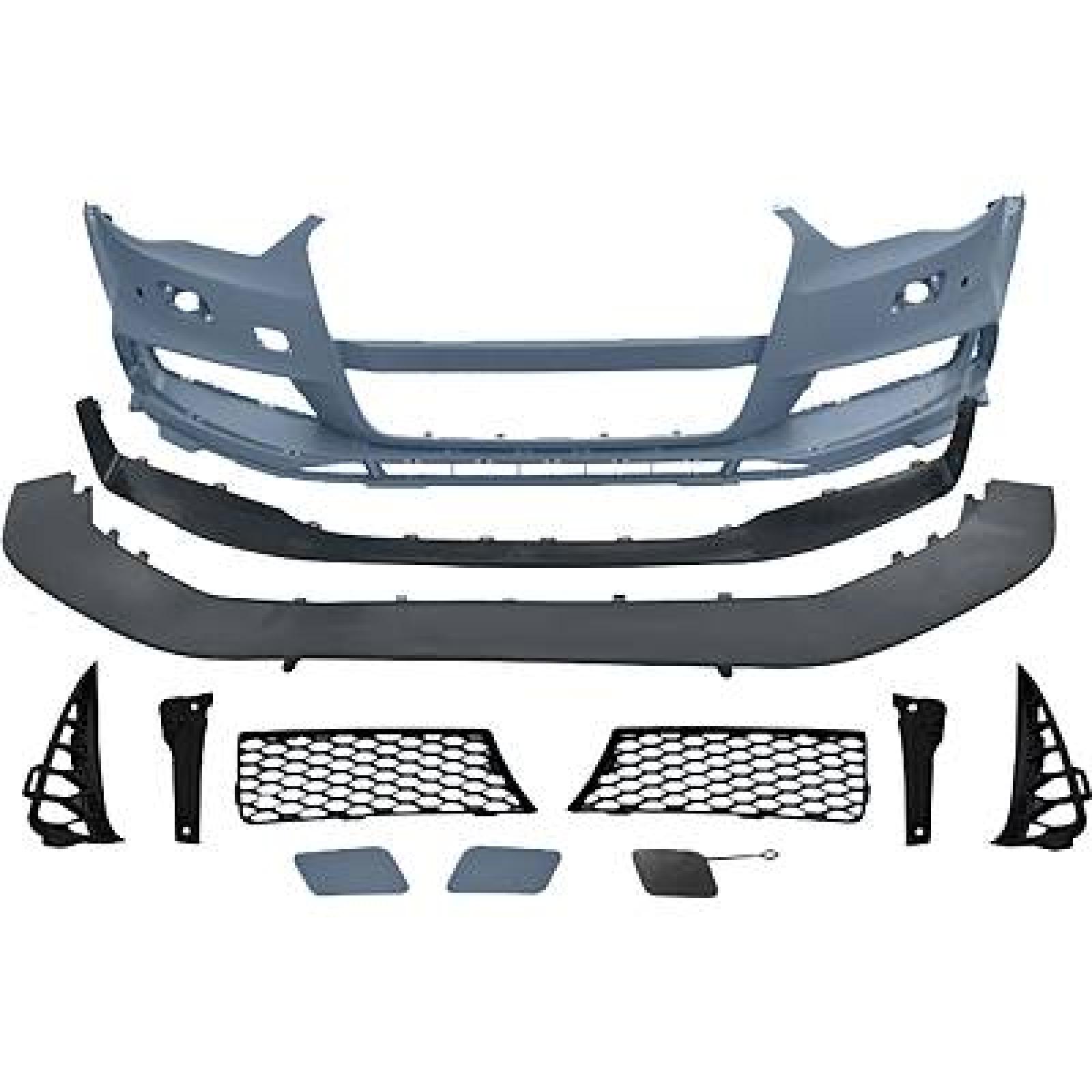 Pára-choques Dianteiro para Audi A3 Berlina/Sportb./Cabrio 12-16