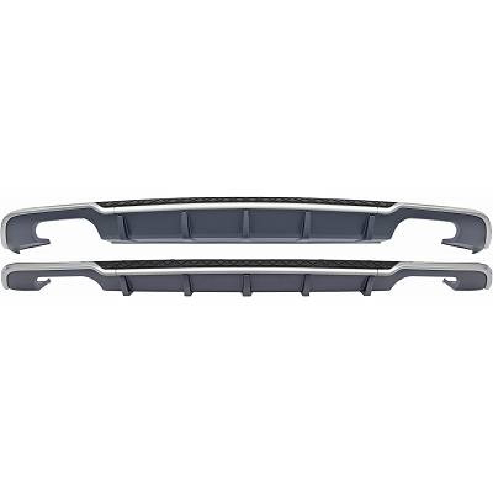 Guarnição, pára-choques Traseiro para Audi A3 Berlina/Sportb./Cabrio 16-20