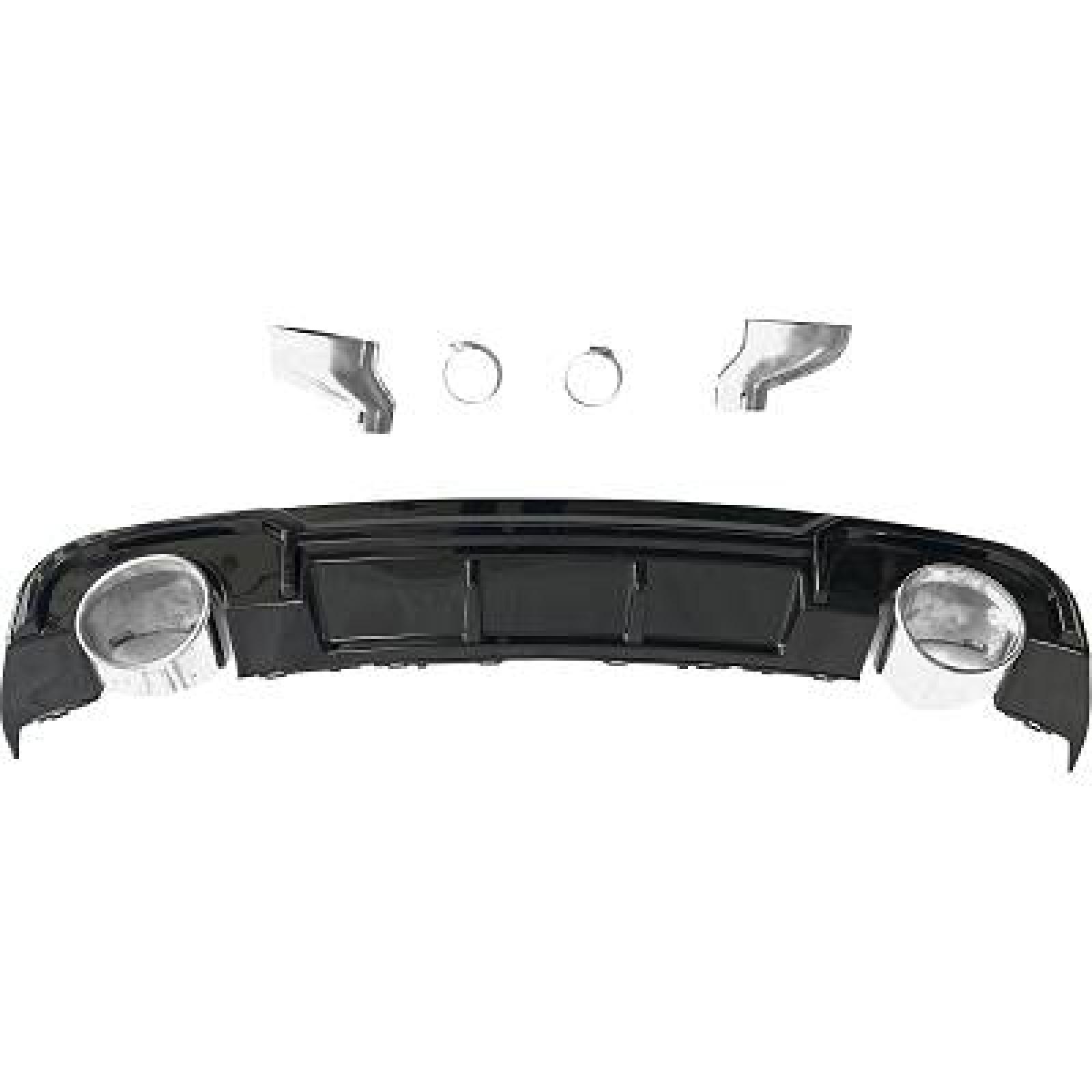 Guarnição, pára-choques Traseiro para Audi A3 Berlina/Sportb./Cabrio 16-20