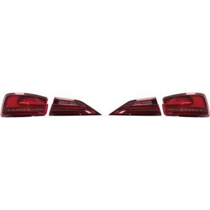 Jogo de farolins traseiros para Audi A3 Berlina/Sportb./Cabrio 12-16