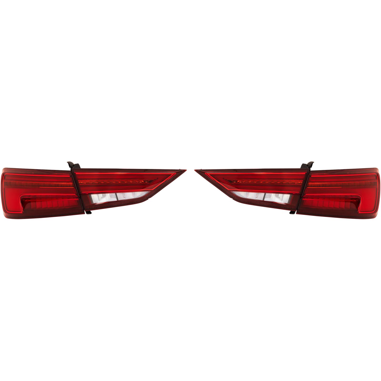 Jogo de farolins traseiros para Audi A3 Berlina/Sportb./Cabrio 16-20