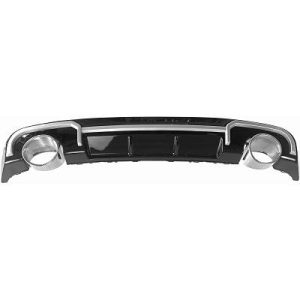Guarnição, pára-choques Traseiro para Audi A3 Berlina/Sportb./Cabrio 16-20