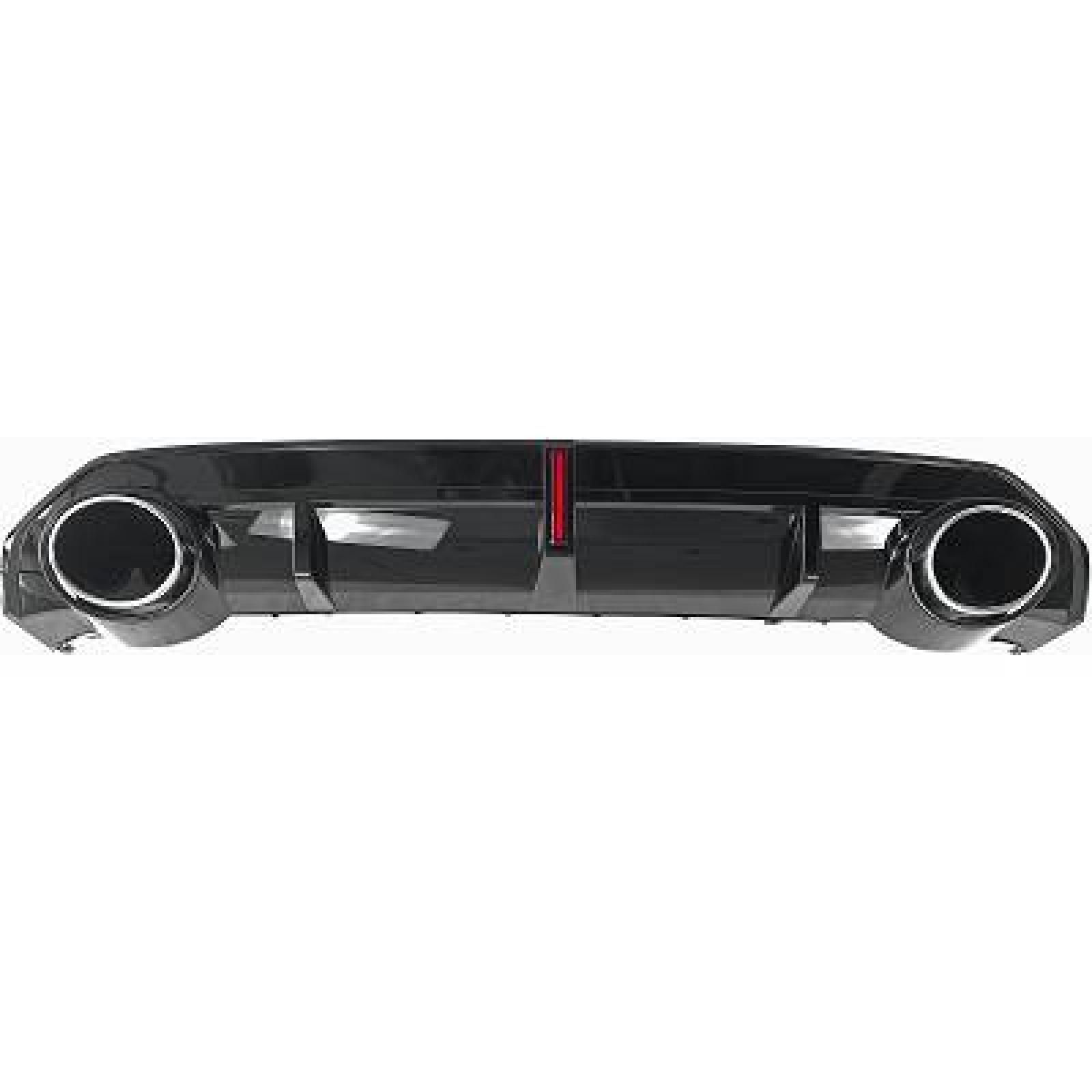 Guarnição, pára-choques Traseiro para Audi A3 Berlina/Sportb./Cabrio 20->>