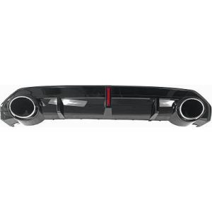Guarnição, pára-choques Traseiro para Audi A3 Berlina/Sportb./Cabrio 20->>