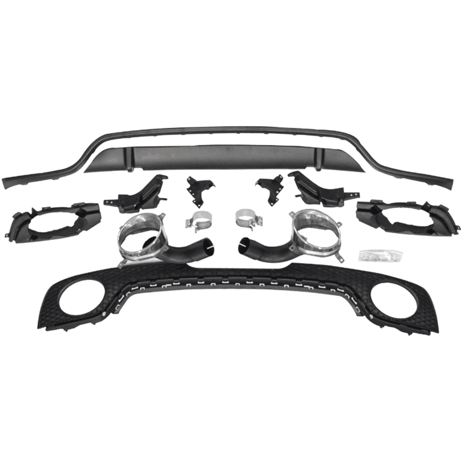 Guarnição, pára-choques para Audi TT Coupé/Cabrio 10-14