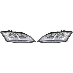 Jogo de faróis principais para Audi TT Coupé/Cabrio 06-10