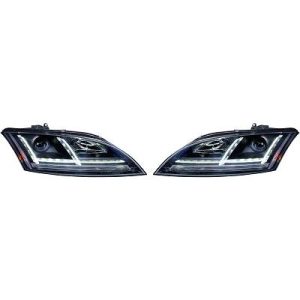 Jogo de faróis principais para Audi TT Coupé/Cabrio 06-10