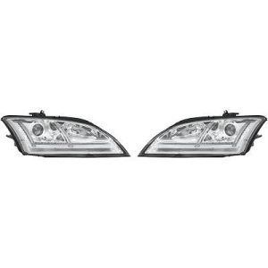 Jogo de faróis principais para Audi TT Coupé/Cabrio 06-10