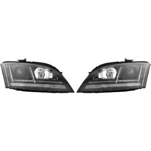 Jogo de faróis principais para Audi TT Coupé/Cabrio 06-10