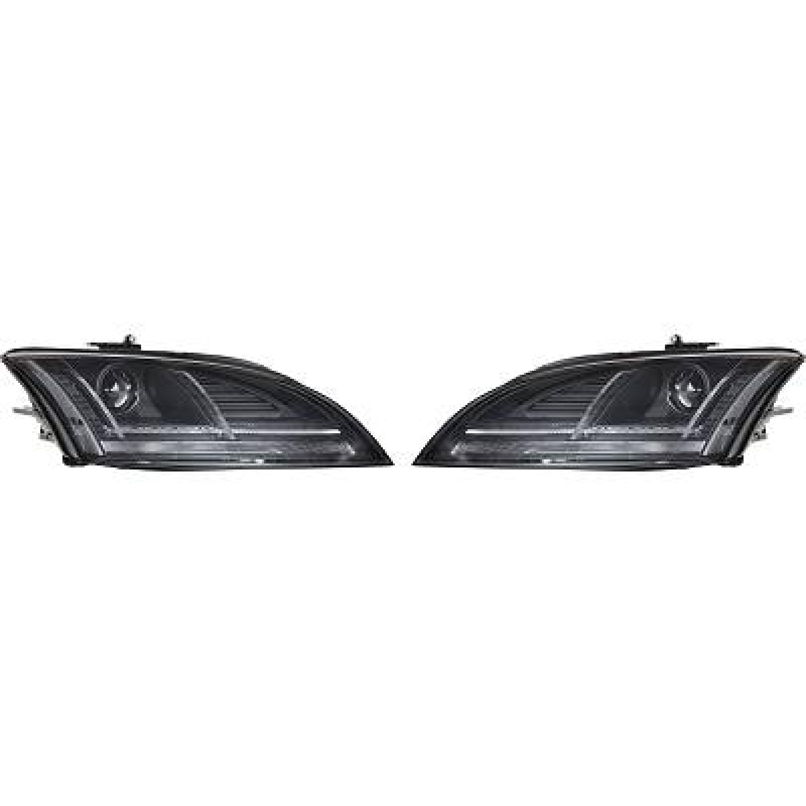 Jogo de faróis principais para Audi TT Coupé/Cabrio 10-14
