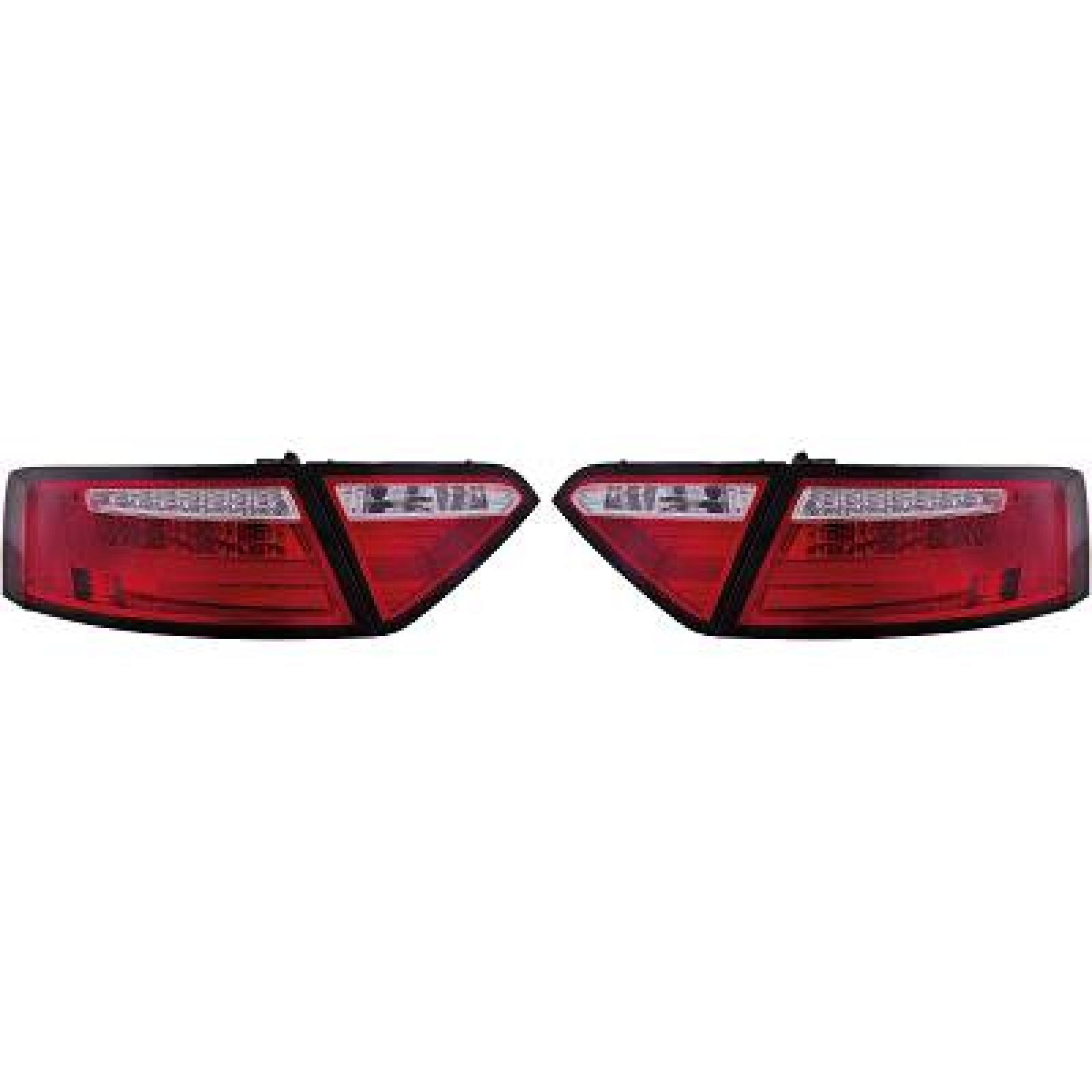 Jogo de farolins traseiros para Audi A5 03.07-01.11