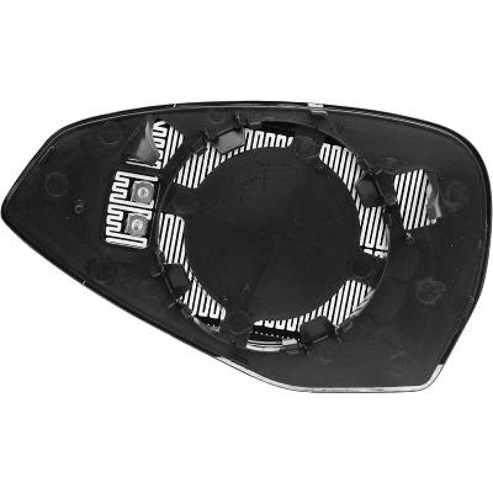 Vidro de espelho, espelho retrovisor exterior Direito para Audi A5 11-16