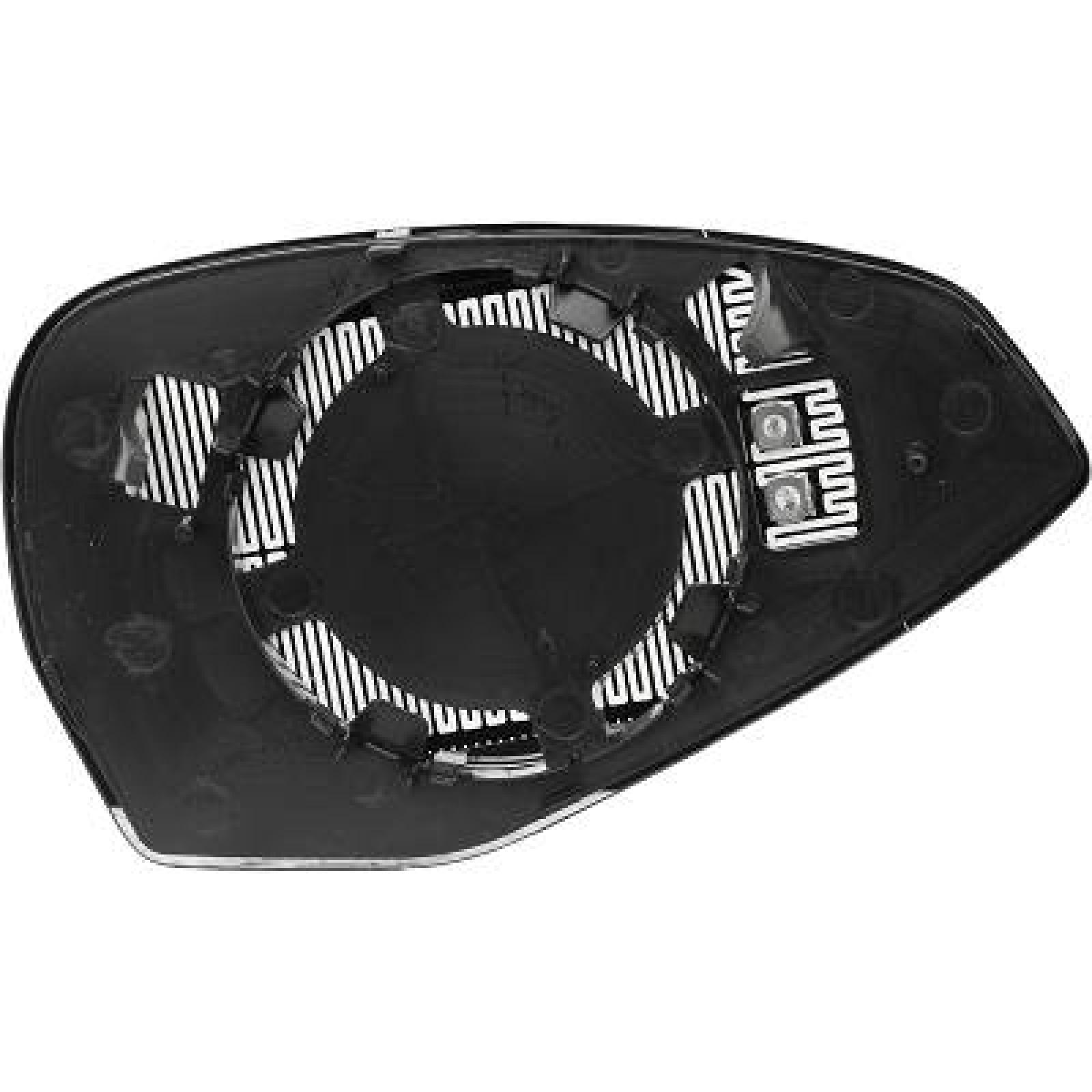Vidro de espelho, espelho retrovisor exterior Esquerdo para Audi A5 11-16