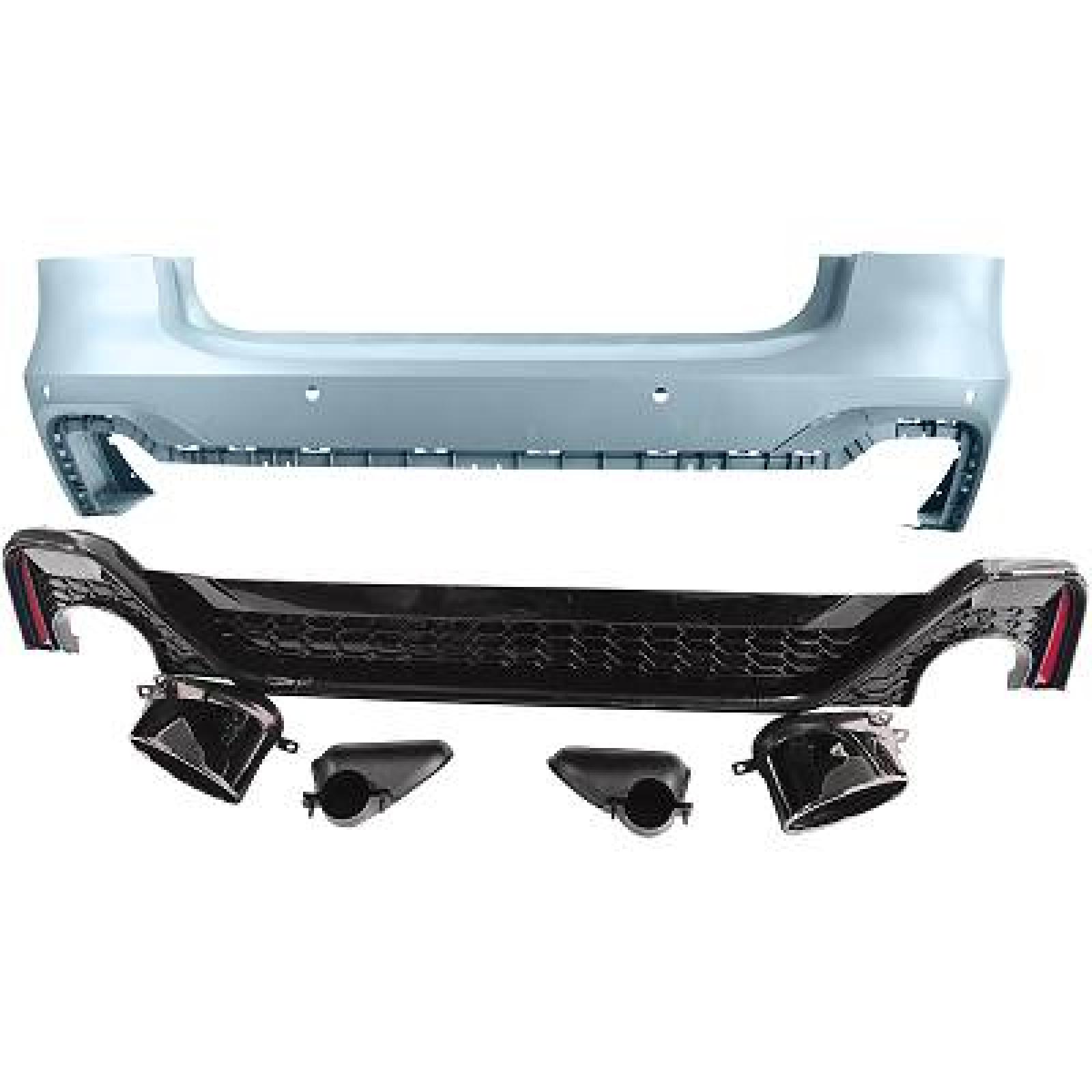 Pára-choques Traseiro para Audi A7 18->>