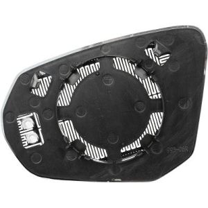 Vidro de espelho, espelho retrovisor exterior Direito para Audi Q2 16->>