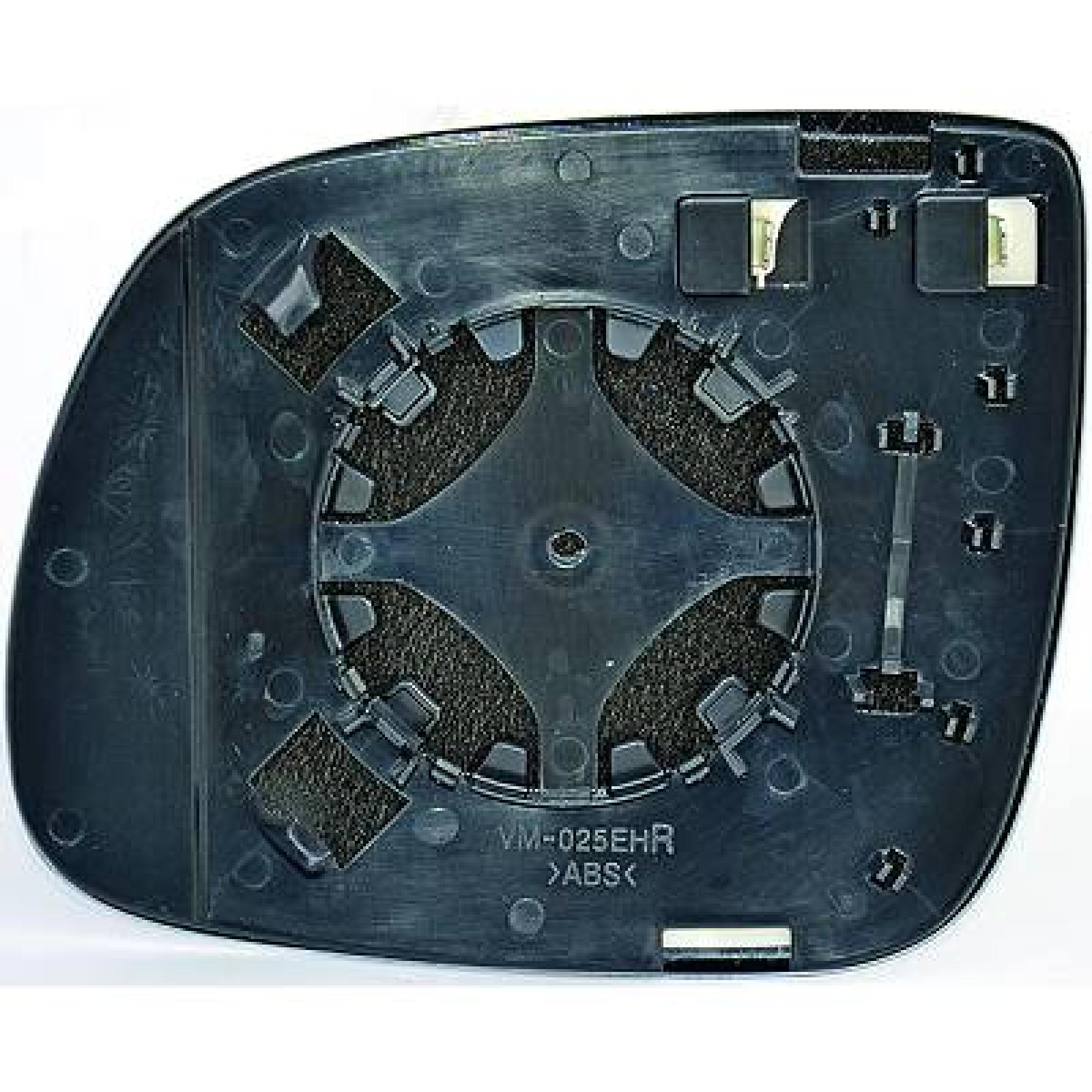 Vidro de espelho, espelho retrovisor exterior Direito para Audi Q5 12-16