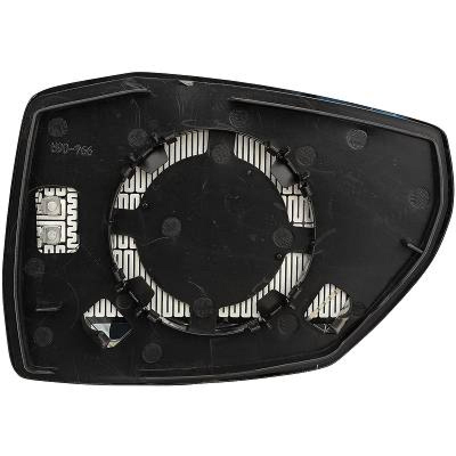 Vidro de espelho, espelho retrovisor exterior Direito para Audi Q5 (FY) 20->>