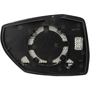 Vidro de espelho, espelho retrovisor exterior Esquerdo para Audi Q7 15->>
