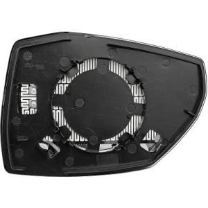 Vidro de espelho, espelho retrovisor exterior Direito para Audi Q5 (FY) 20->>