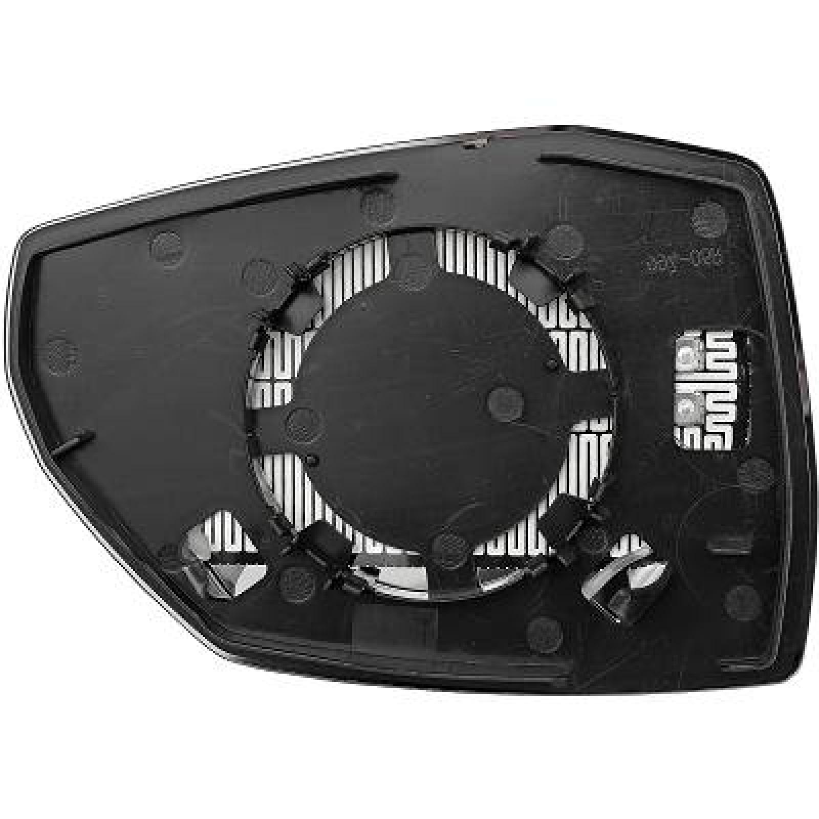 Vidro de espelho, espelho retrovisor exterior Esquerdo para Audi Q7 15->>