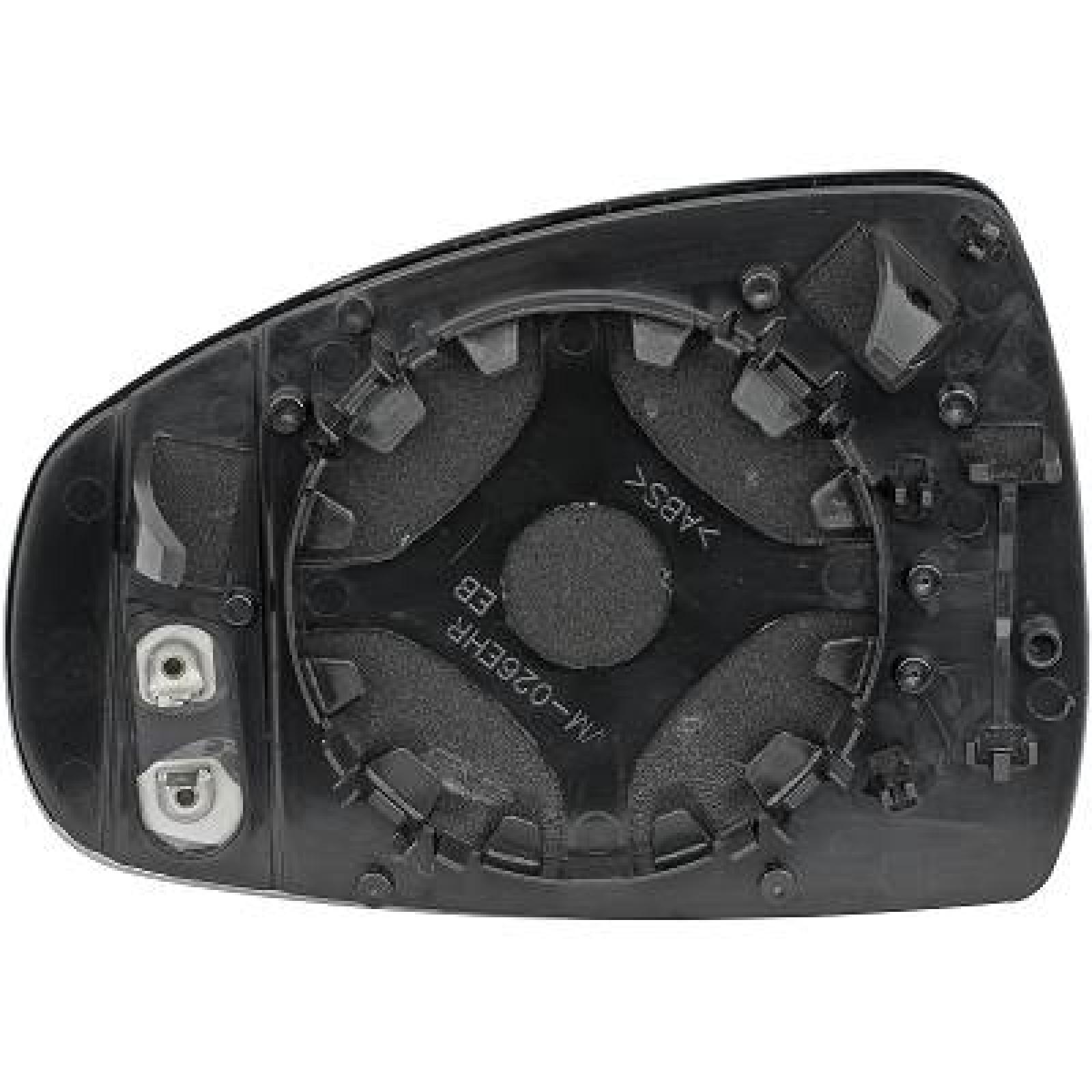 Vidro de espelho, espelho retrovisor exterior Direito para Audi A1 10-15