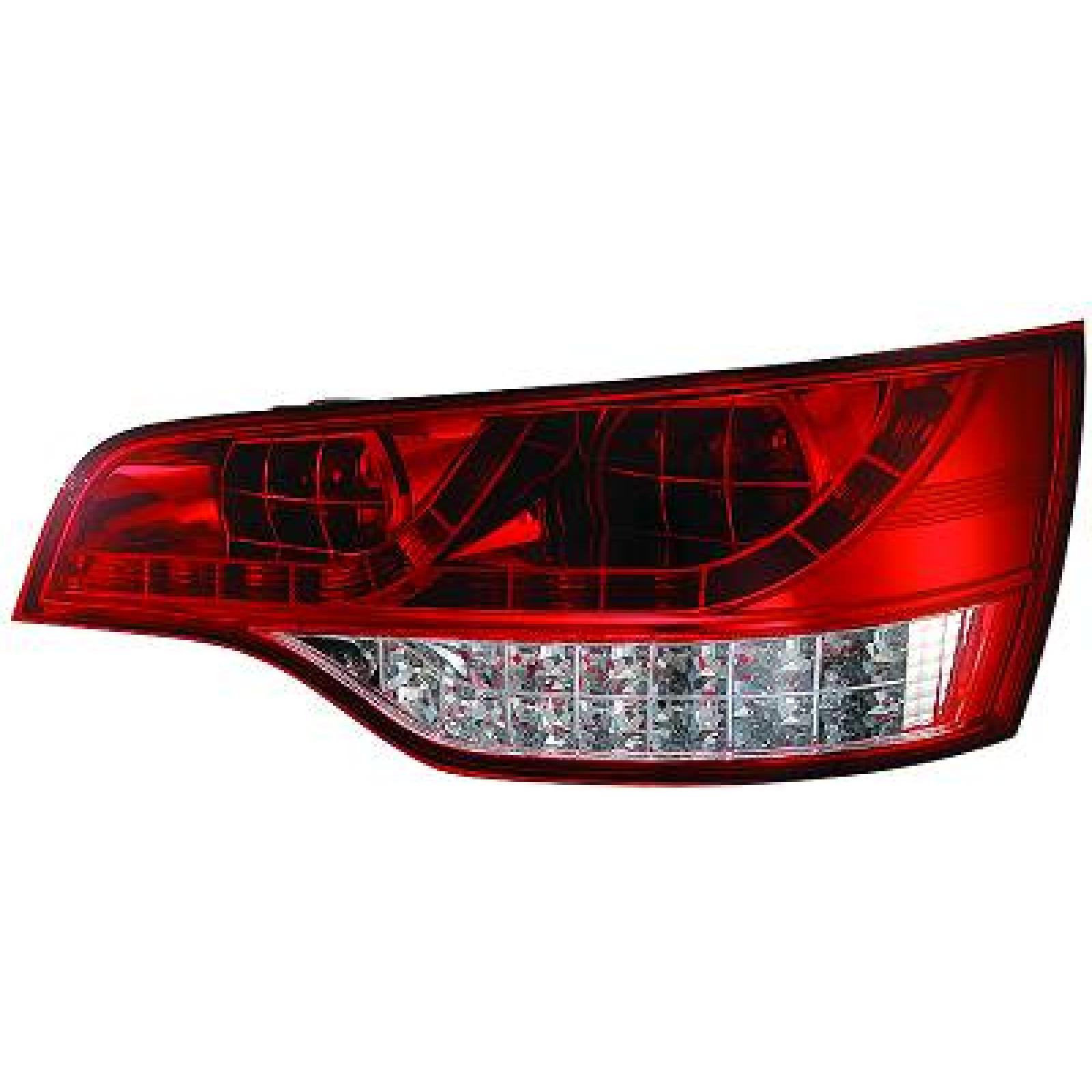 Jogo de farolins traseiros para Audi Q7 05-09
