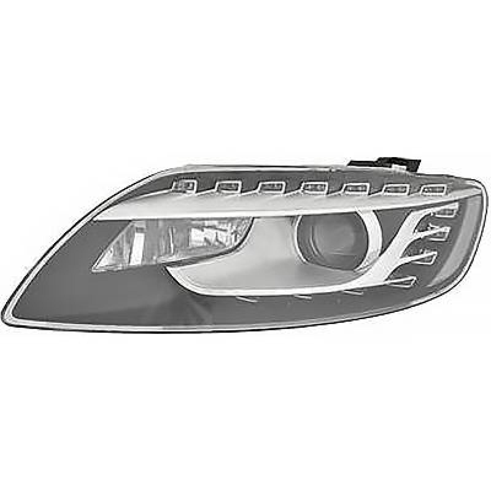 Farol principal Esquerdo para Audi Q7 09->>