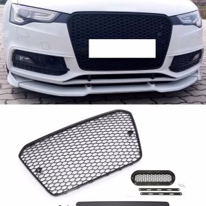 Grelha Frontal Audi A5 Preta Tipo RS