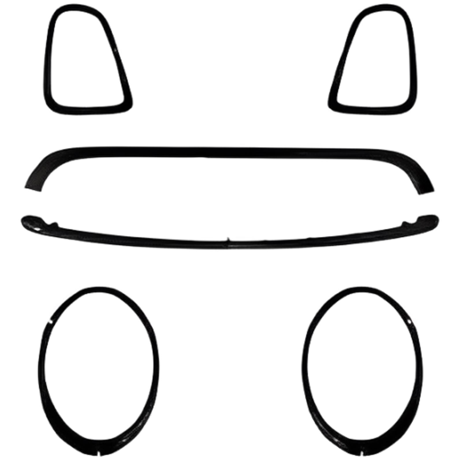 Guarnição, pára-choques Traseiro para BMW Mini R55/56/57/58/59 06-16