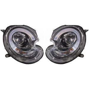 Jogo de faróis principais para Mini Mini One Cooper Clubman 06-16