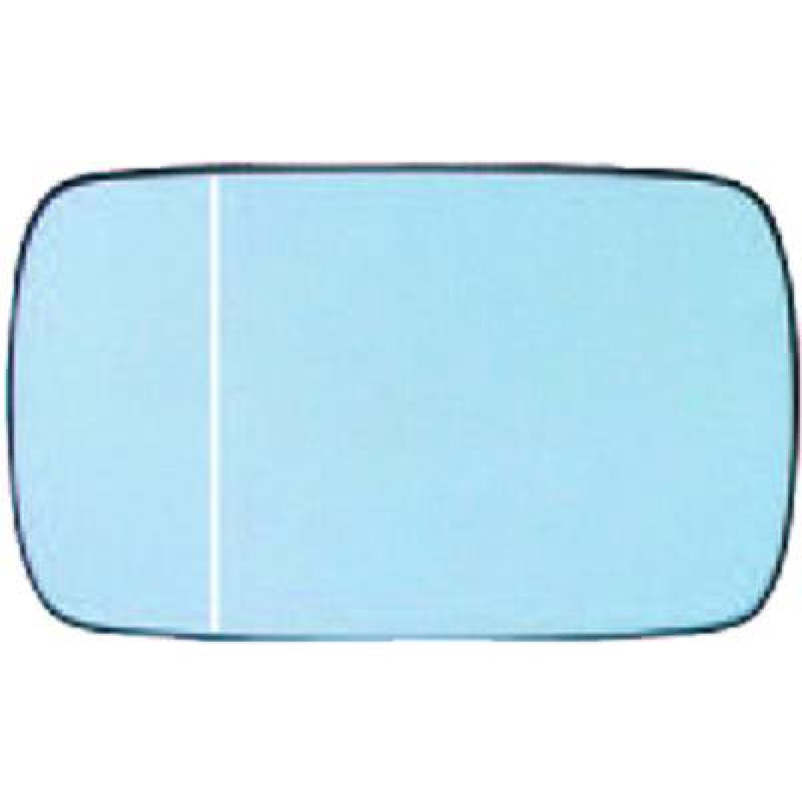 Vidro de espelho, espelho retrovisor exterior Esquerdo para BMW 5-Série (E34) 88-95