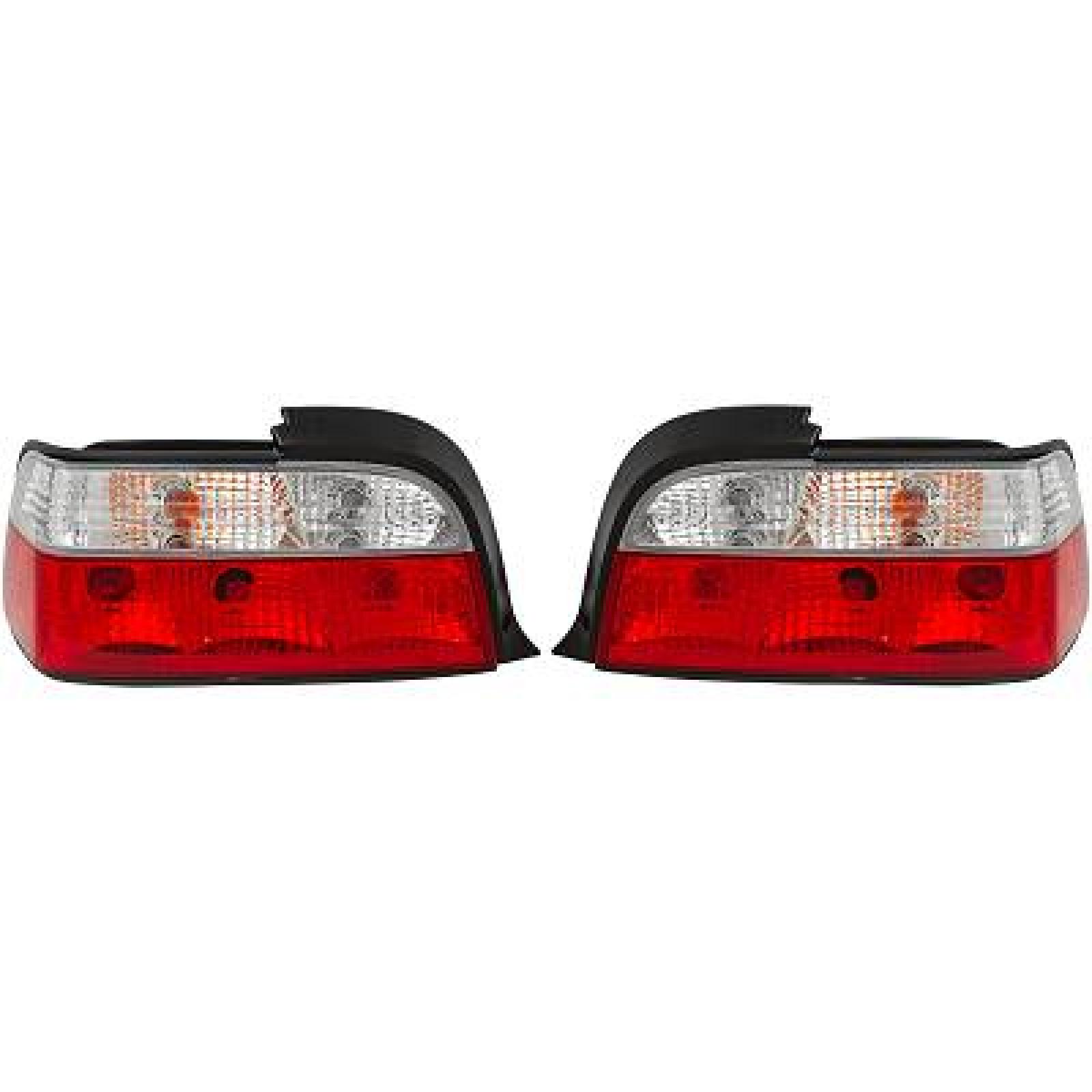Jogo de farolins traseiros para BMW 3-Série Coupé/Cabrio (E36) 90-99