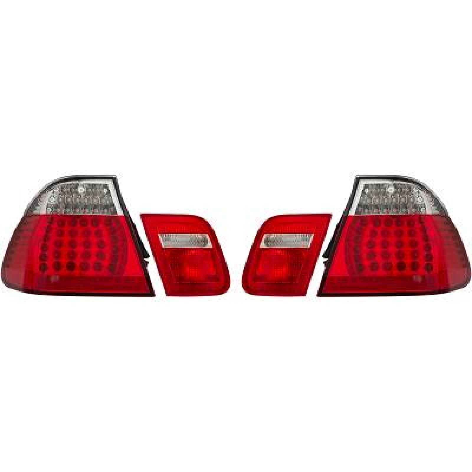 Jogo de farolins traseiros para BMW 3-Série (E46) Berlina/Touring 01-05