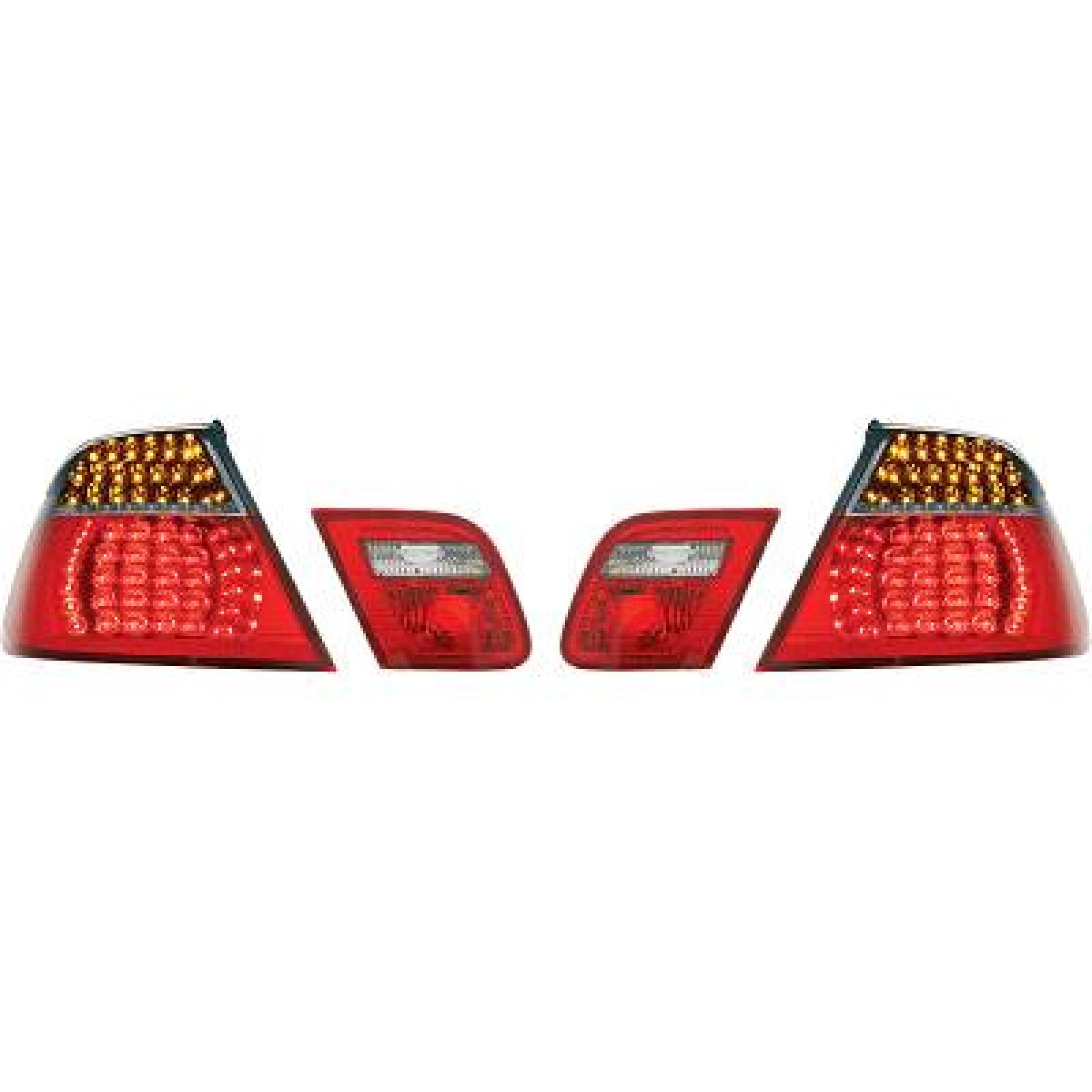 Jogo de farolins traseiros para BMW 3-Série (E46) Coupé/Cabrio 99-03