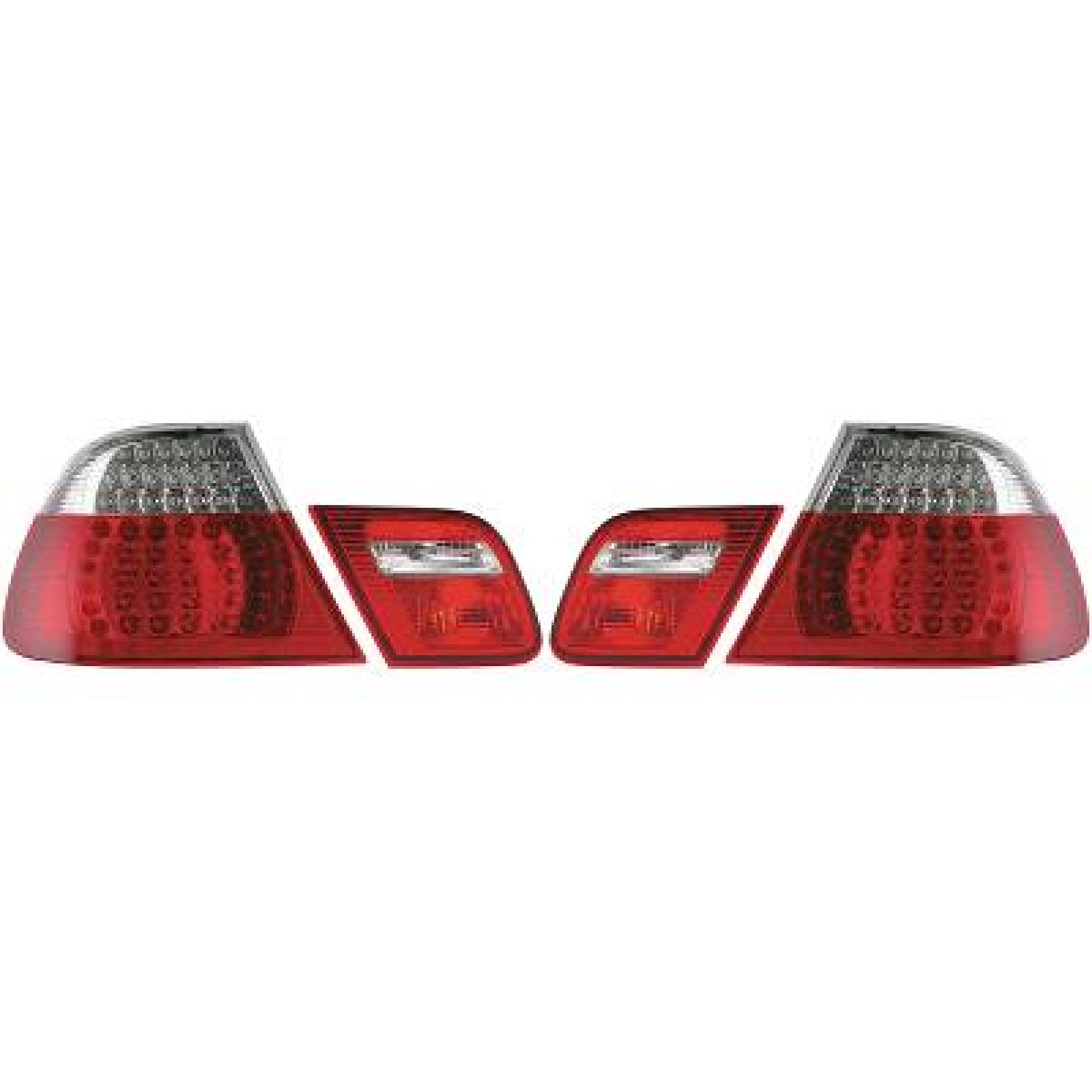 Jogo de farolins traseiros para BMW 3-Série (E46) Coupé/Cabrio 99-03