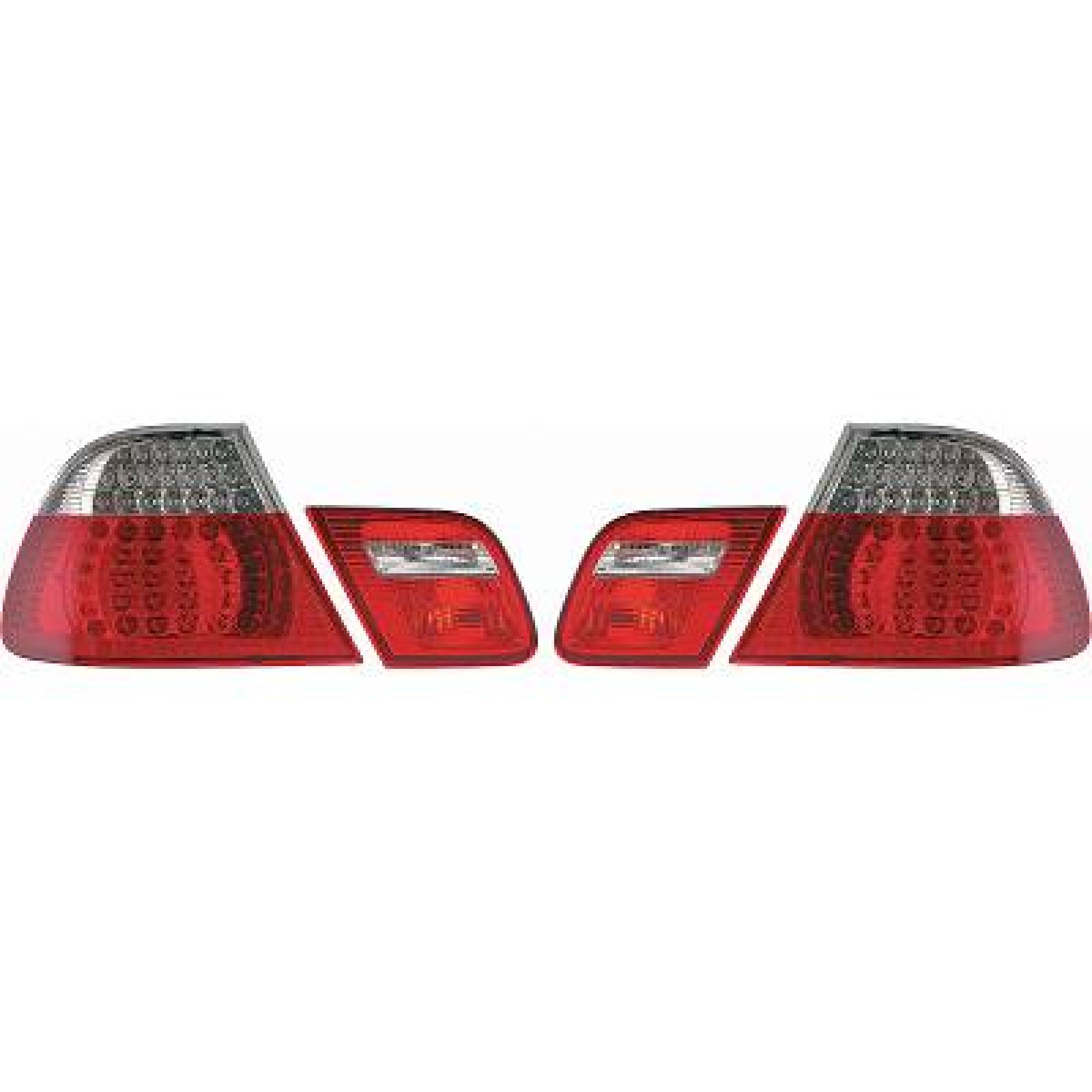 Jogo de farolins traseiros para BMW 3-Série (E46) Coupé/Cabrio 03-07