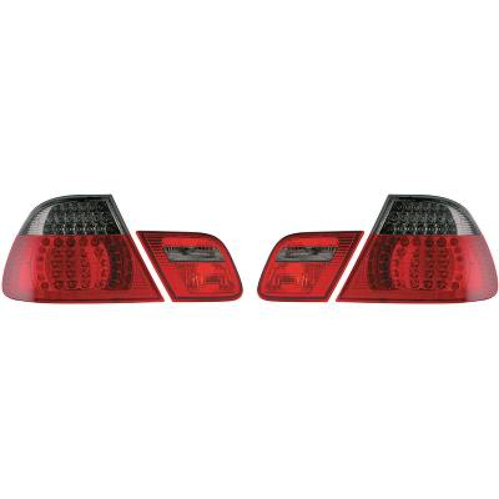 Jogo de farolins traseiros para BMW 3-Série (E46) Coupé/Cabrio 03-07