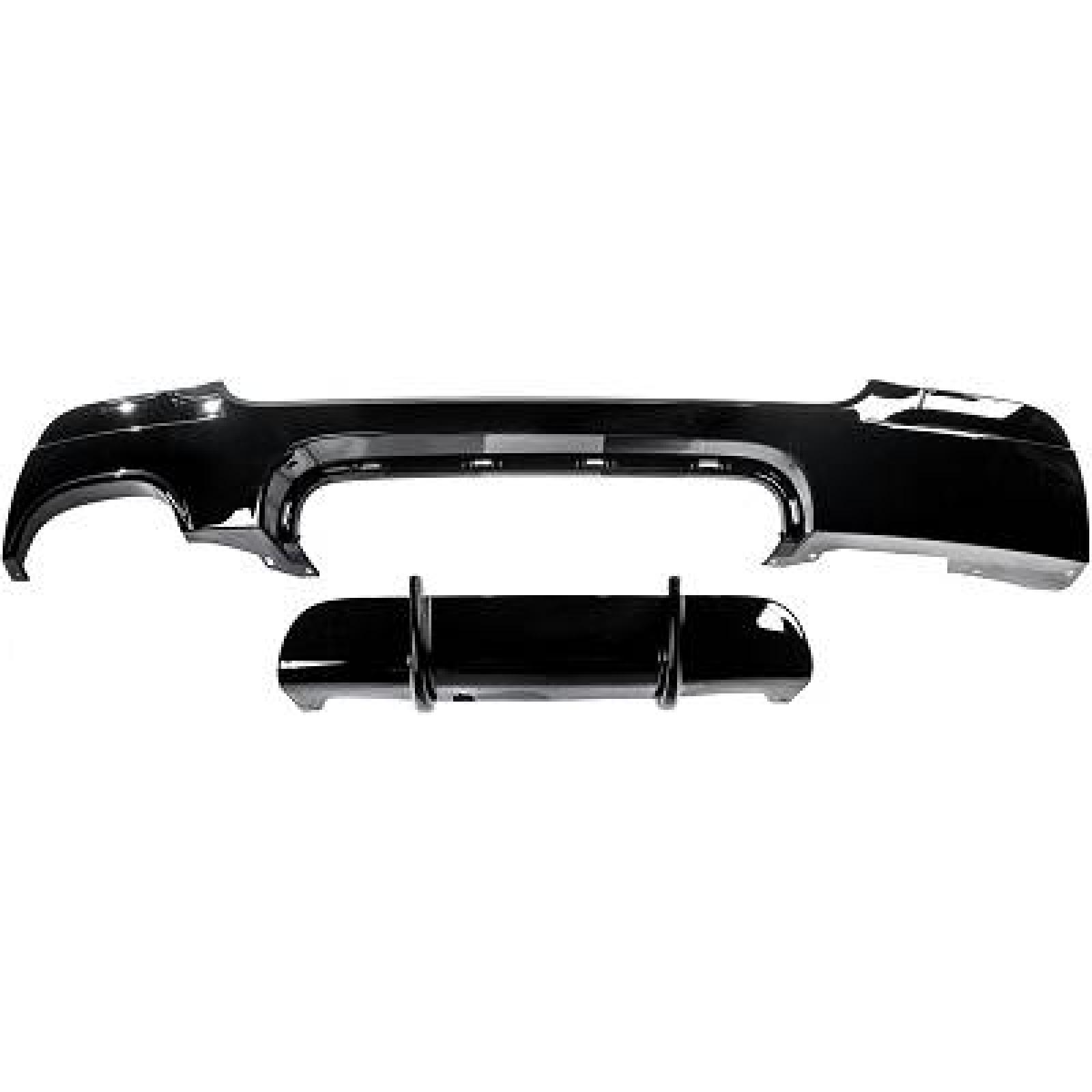 Guarnição, pára-choques Traseiro para BMW 3-Série E92/93 Coupé/Cabrio 10-14