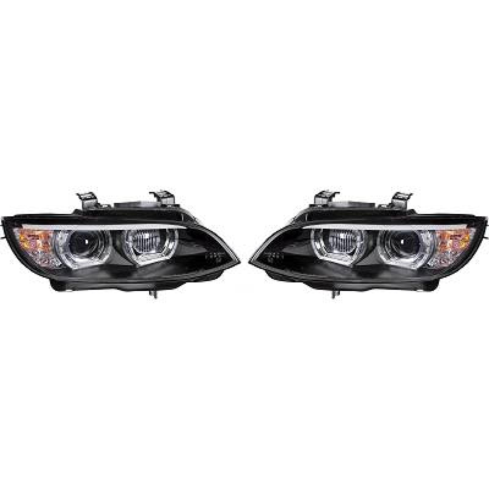 Jogo de faróis principais para BMW 3-Série E92/93 Coupé/Cabrio 06-10