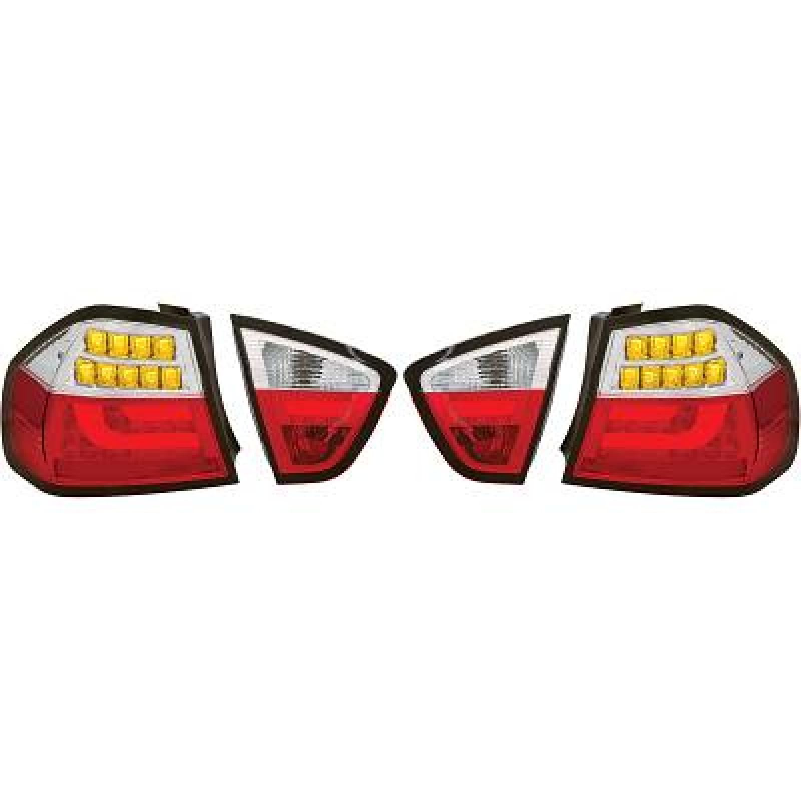 Jogo de farolins traseiros para BMW 3-Série (E90/91) Berlina/Touring/Coupé 05-08