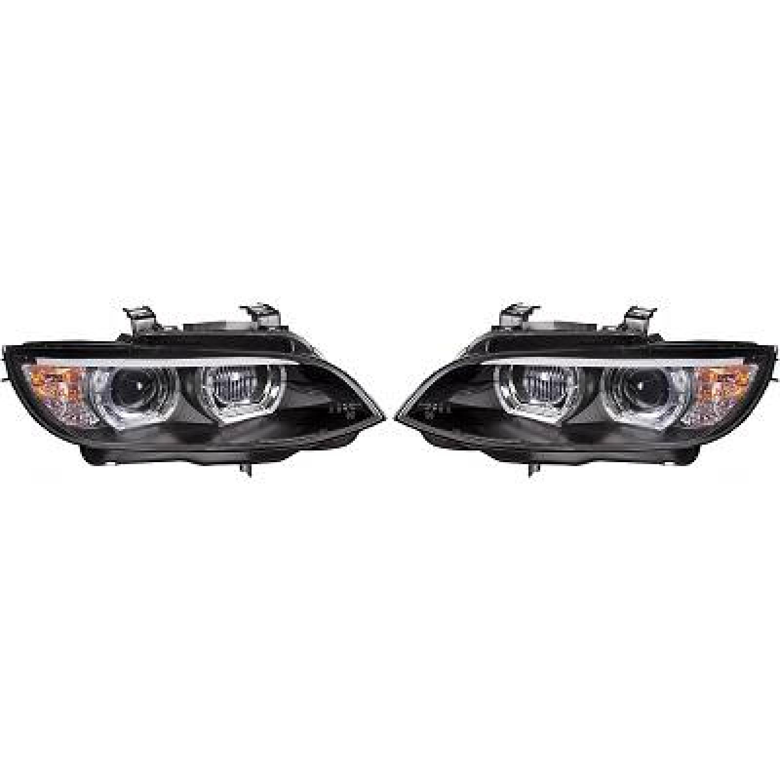 Jogo de faróis principais para BMW 3-Série E92/93 Coupé/Cabrio 06-10