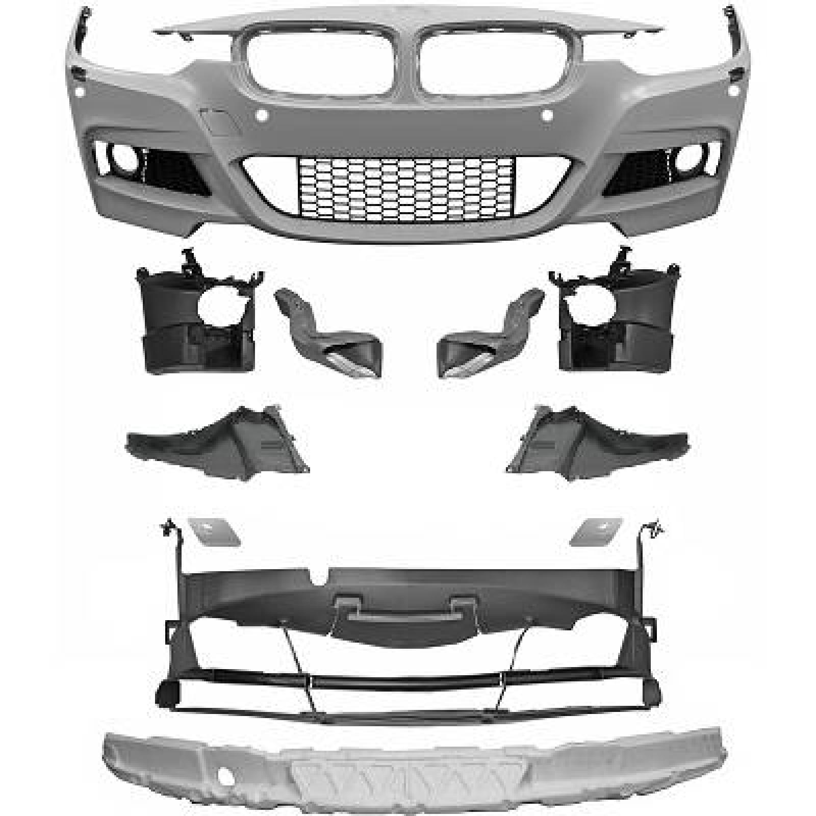Pára-choques Dianteiro para BMW 3-Série Berlina/Tour. (F30/31) 11-15