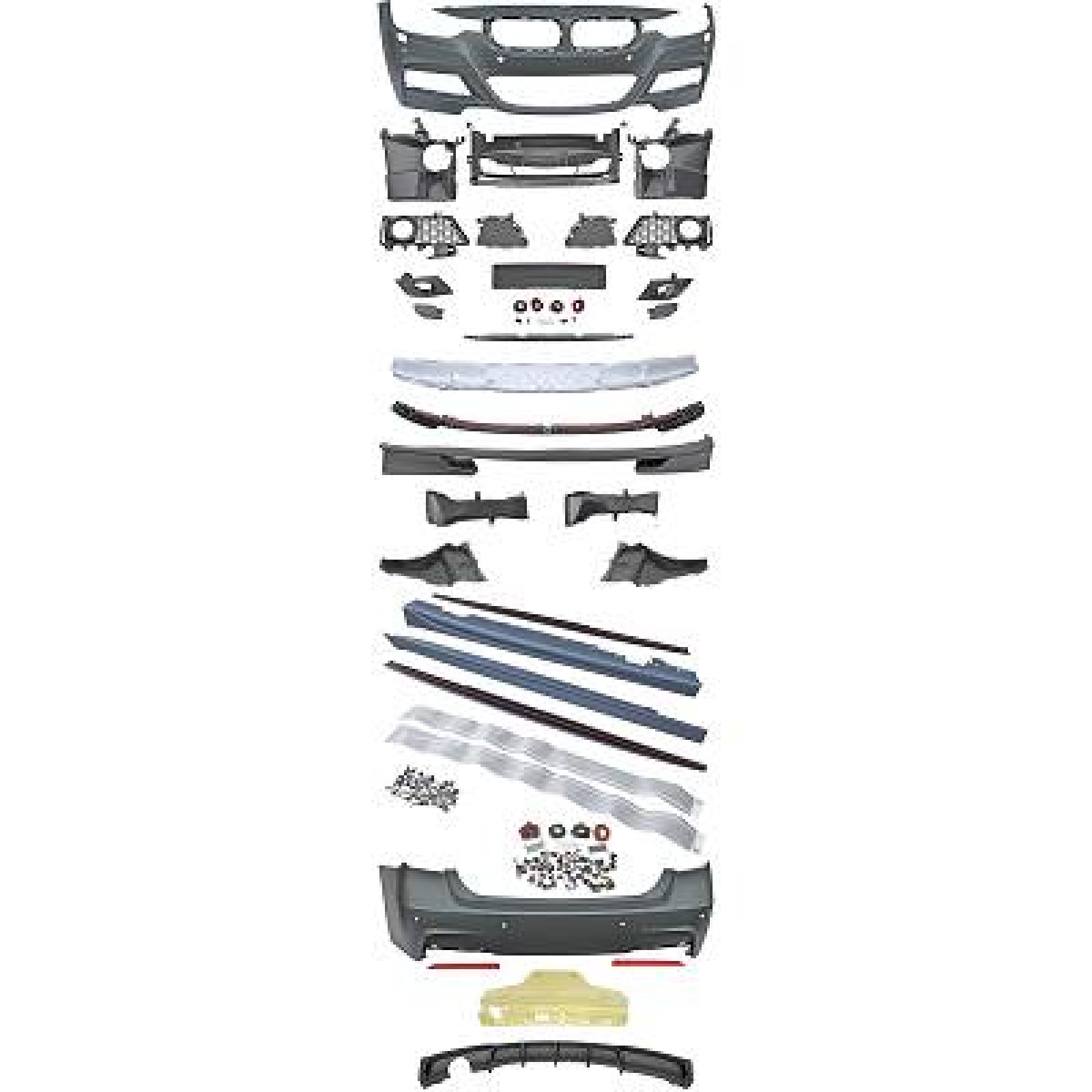 Pára-choques Traseiro para BMW 3-Série Berlina/Tour. (F30/31) 11-15