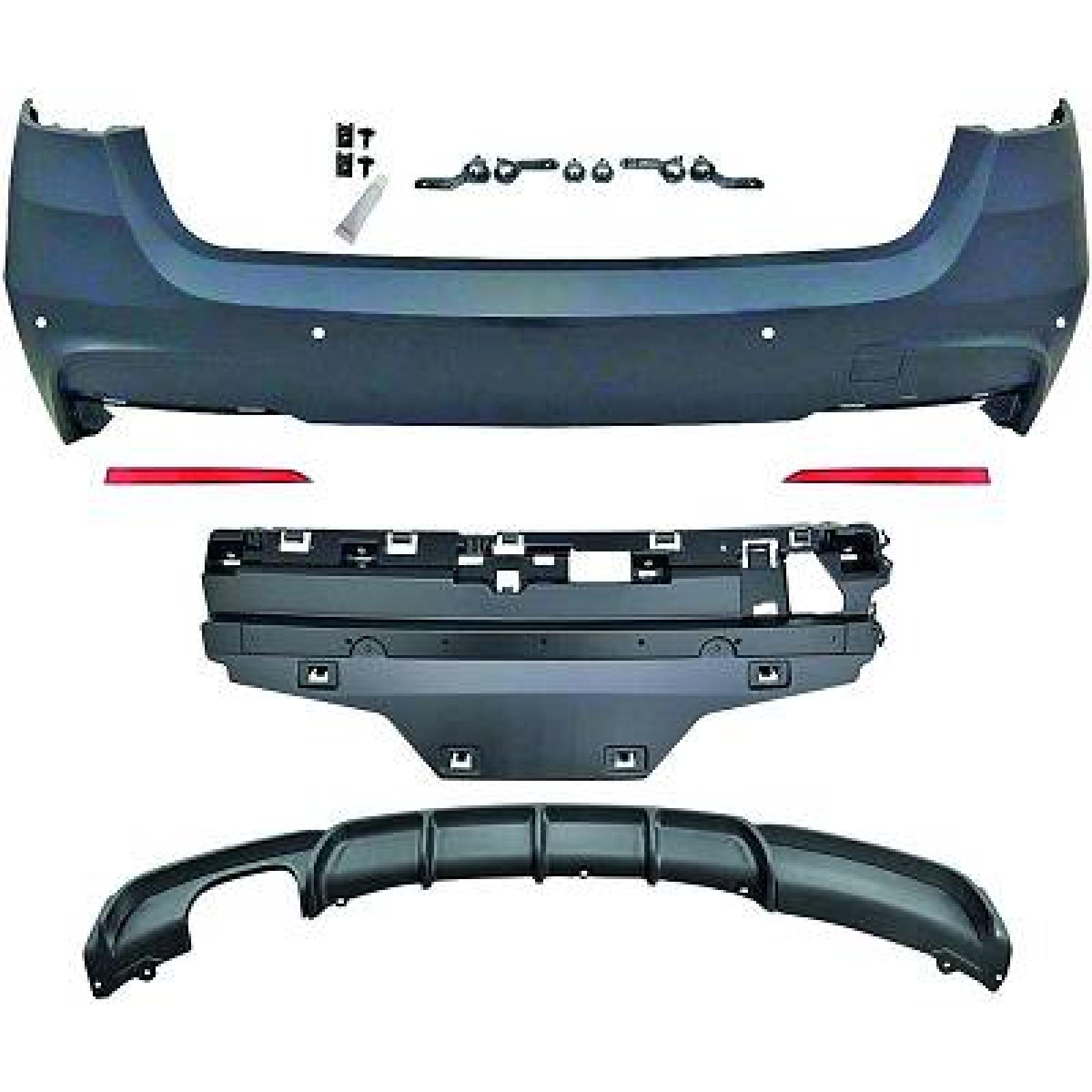 Pára-choques Traseiro para BMW 3-Série Berlina/Tour. (F30/31) 11-15
