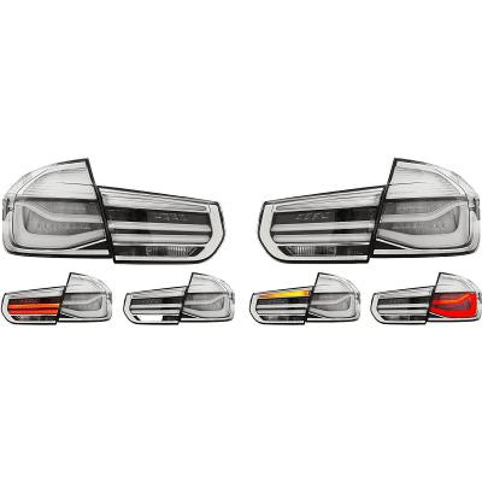 Jogo de farolins traseiros para BMW 3-Série M3 (F80) 14-20