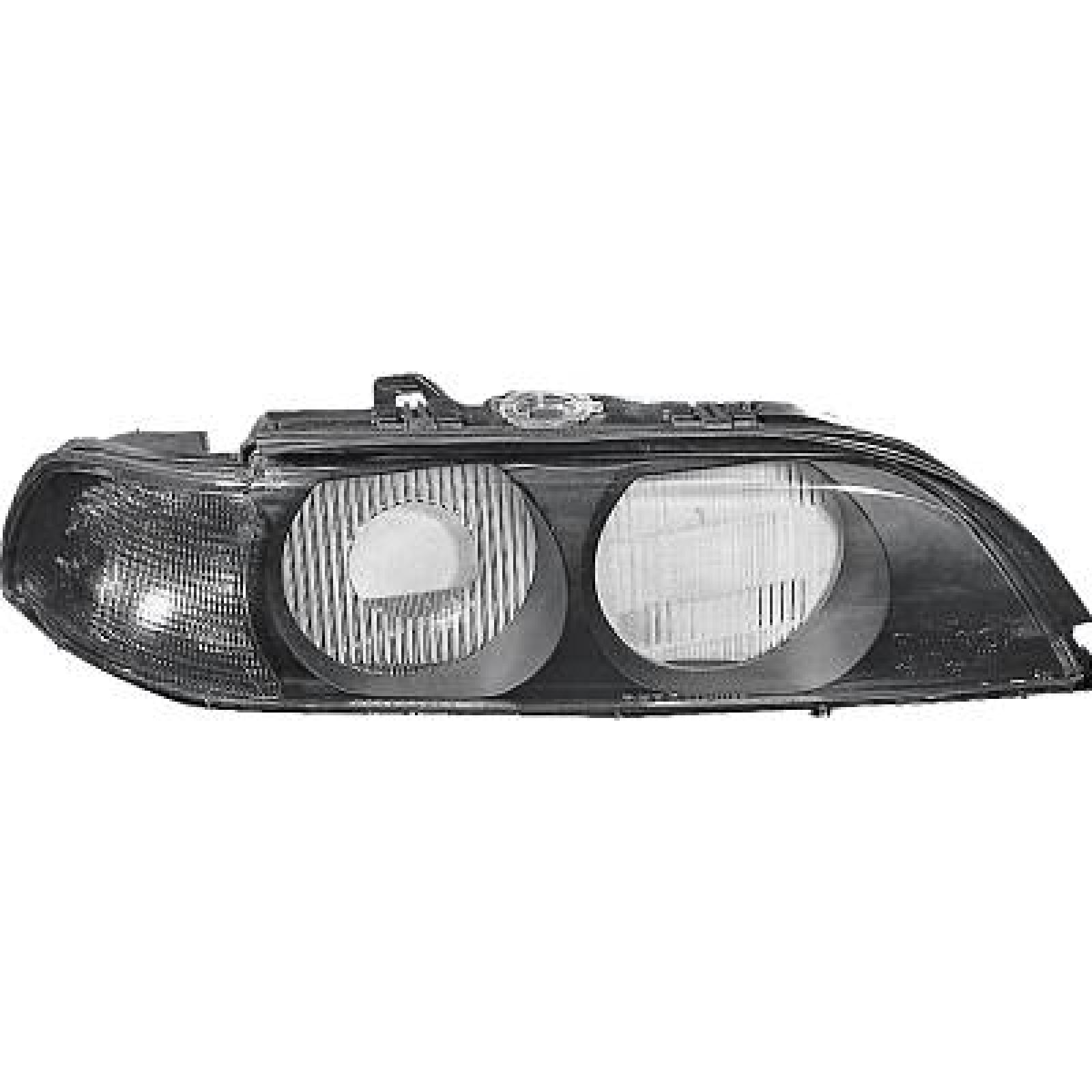 Vidro do farol Direito para BMW 5-Série (E39) 95-00