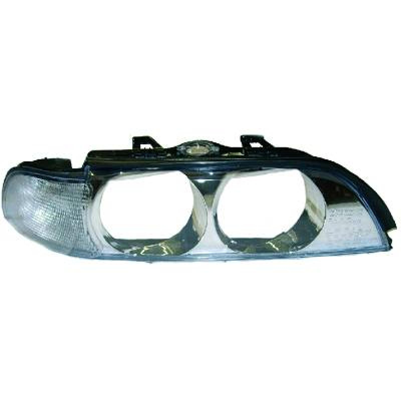 Vidro do farol Esquerdo para BMW 5-Série (E39) 95-03