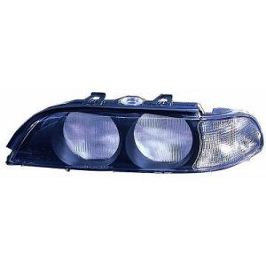 Vidro do farol Esquerdo para BMW 5-Série (E39) 95-00