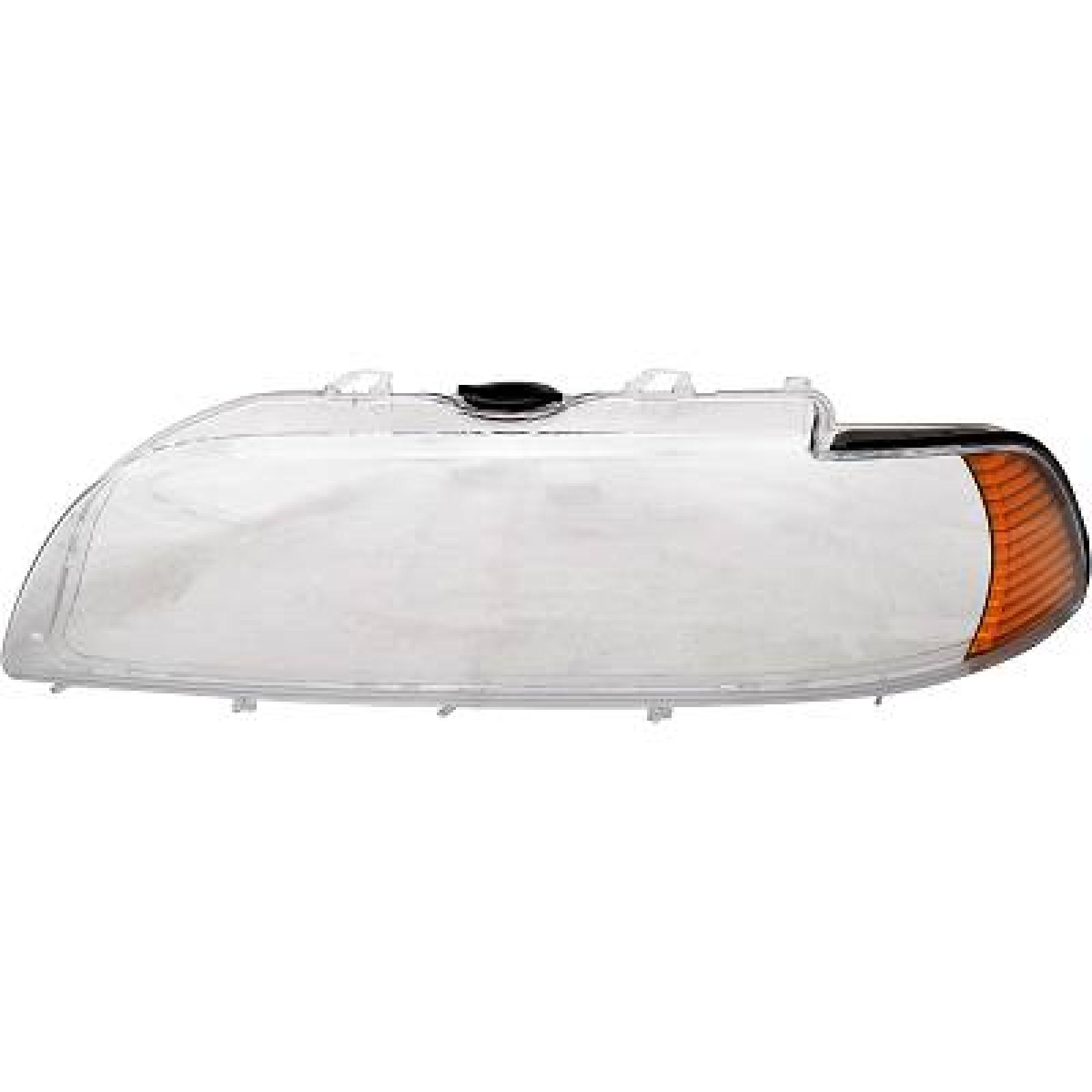 Vidro do farol Esquerdo para BMW 5-Série (E39) 00-03